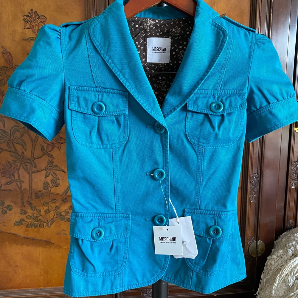Moschino Cheap & Chic short sleeve jacket